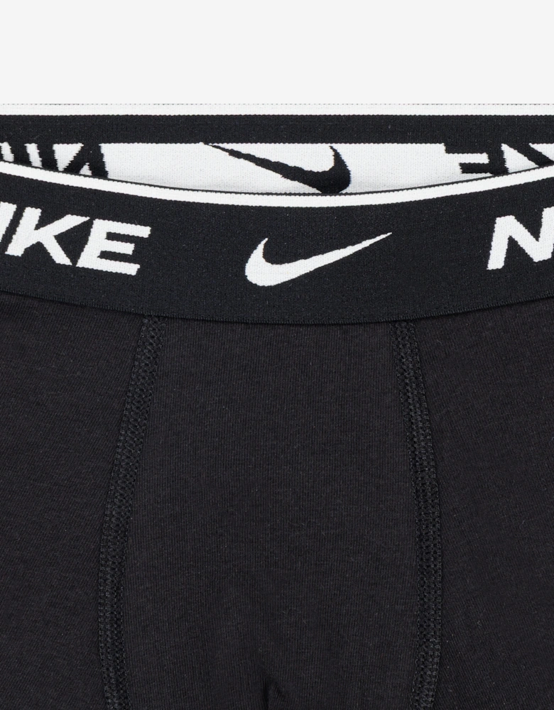 Nike Boys 5 Pack Colour Pop Boxer Shorts Set in Black