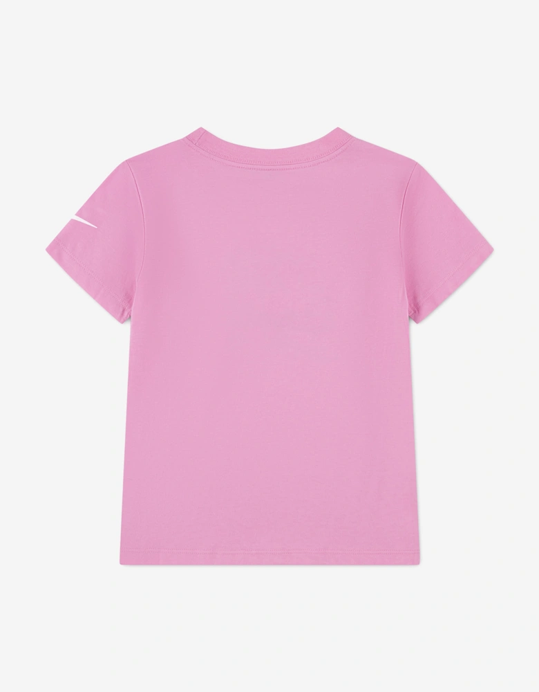 Nike Girls KSA Connecyed T-Shirt in Pink