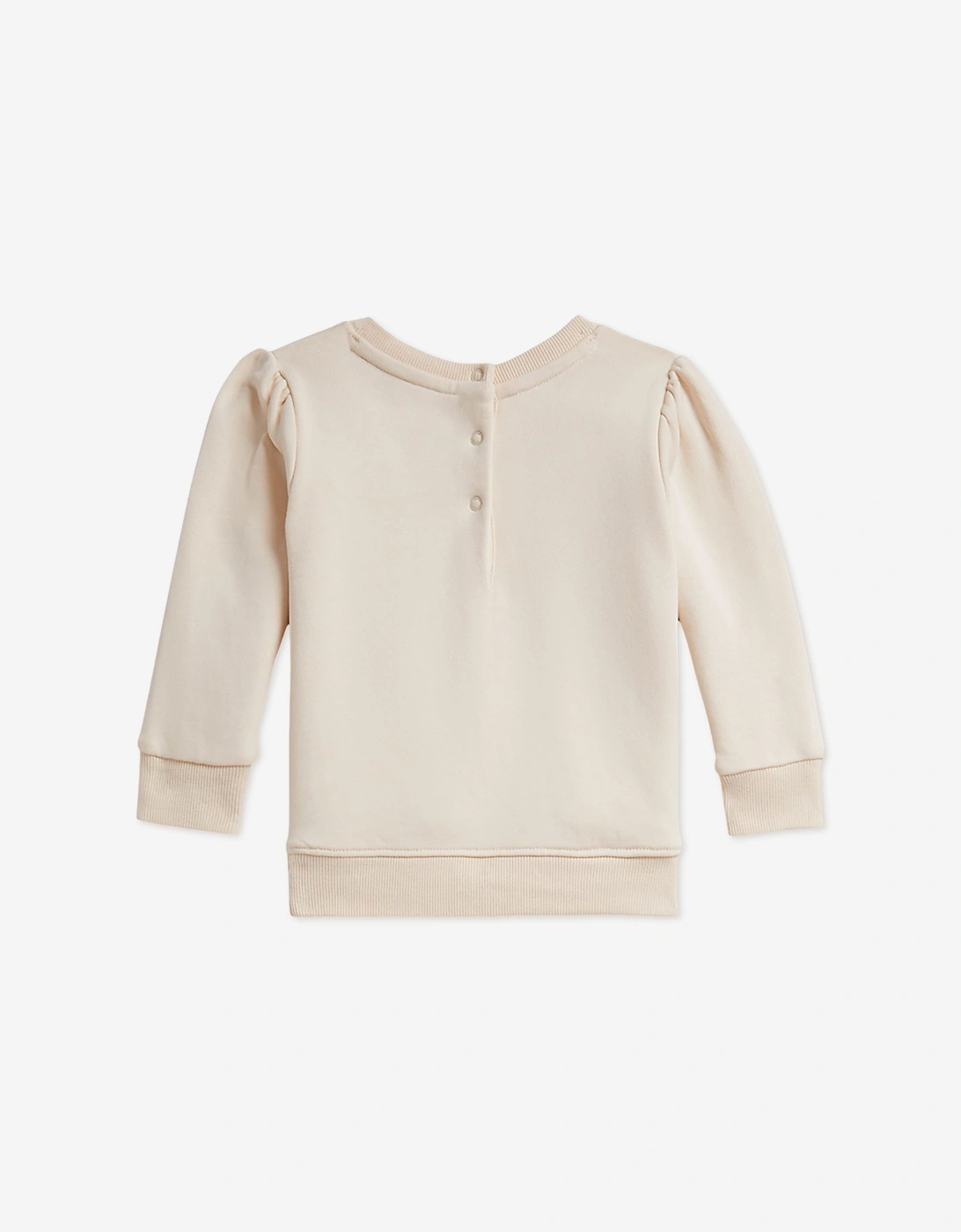 Ralph Lauren Baby Girls Polo Bear Tracksuit in Ivory