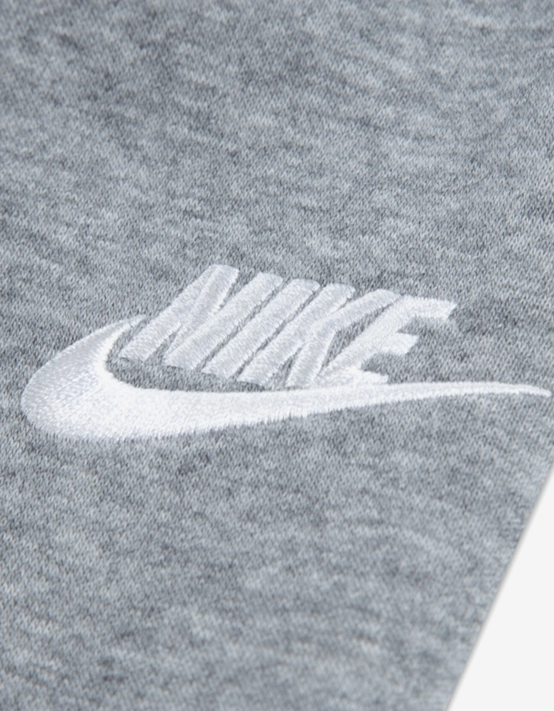 Nike Kids LBR Crew Tracksuit in Grey