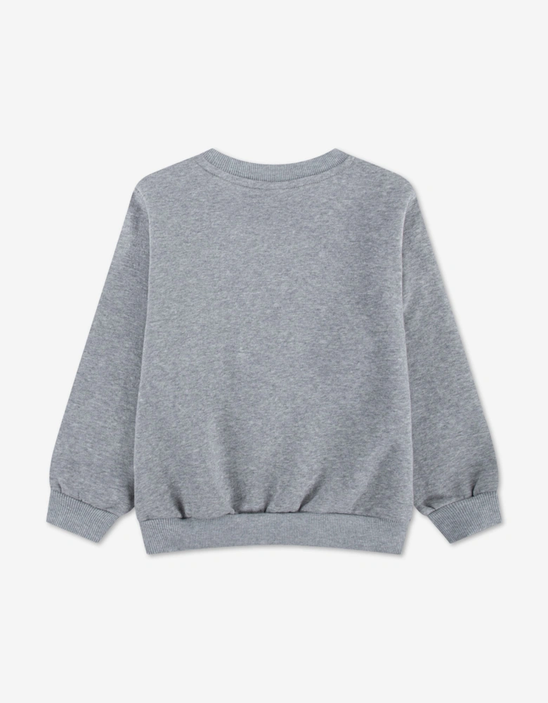Nike Kids LBR Crew Tracksuit in Grey