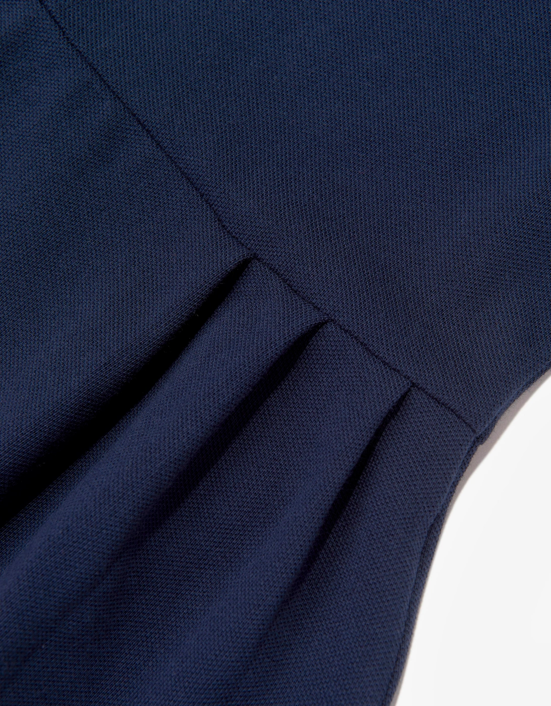 Tommy Hilfiger Girls Pleated Polo Dress in Navy