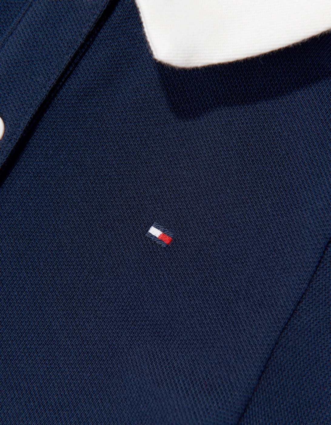 Tommy Hilfiger Girls Pleated Polo Dress in Navy