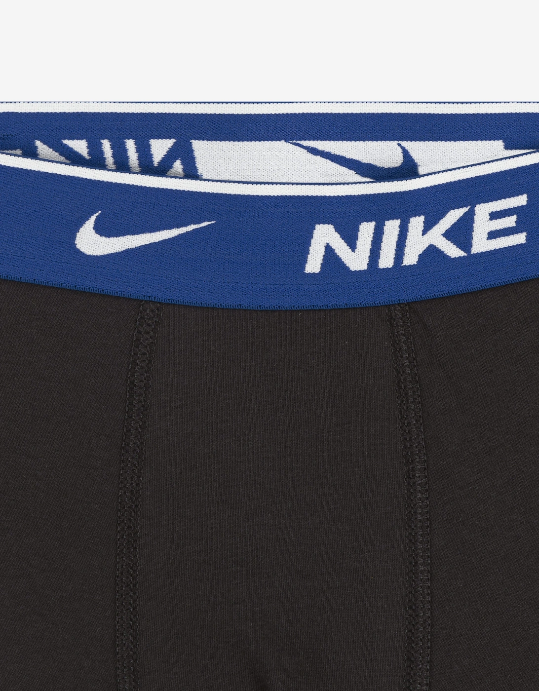 Nike Boys 5 Pack Colour WB Cotton Boxer Shorts Set in Black
