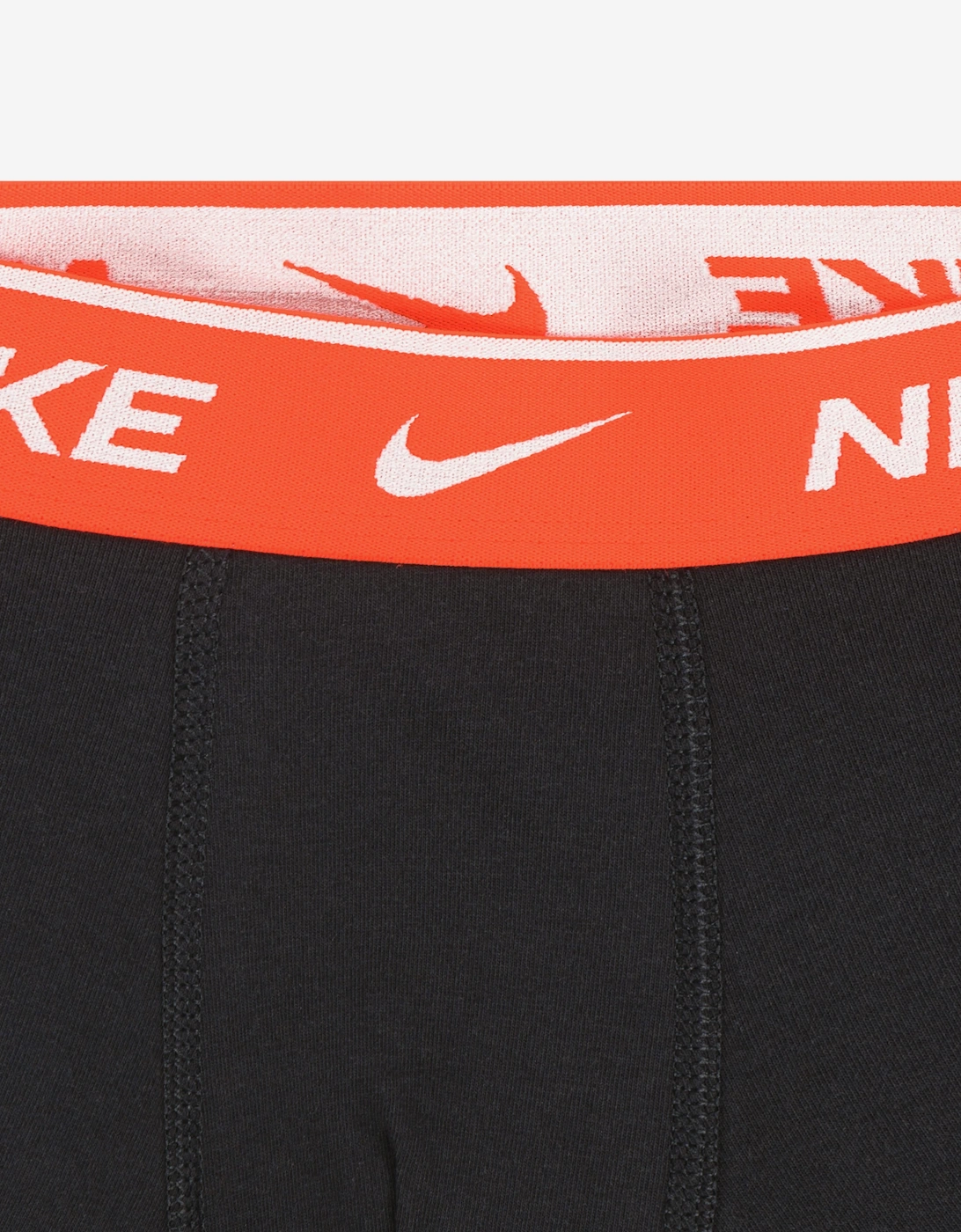 Nike Boys 5 Pack Colour WB Cotton Boxer Shorts Set in Black