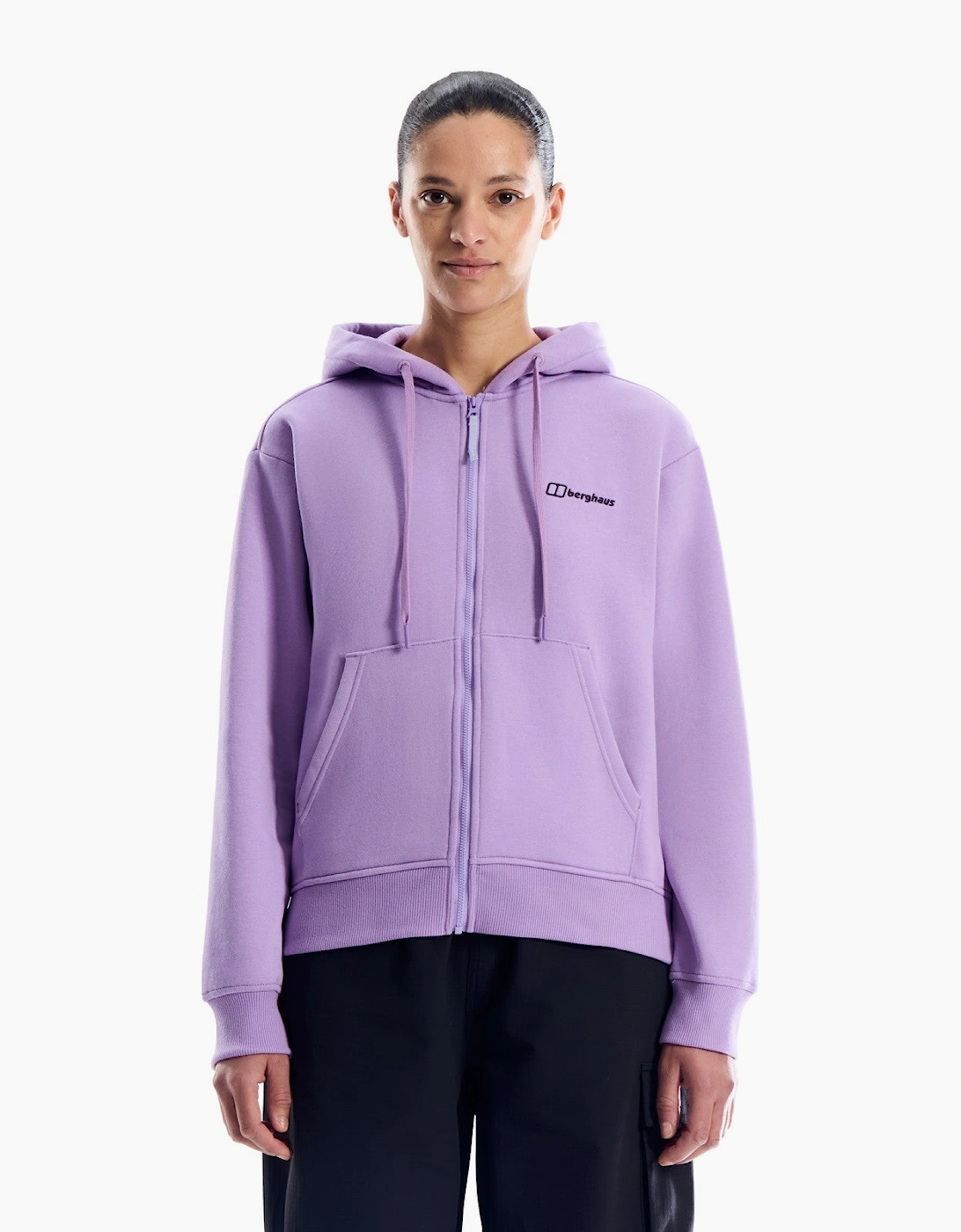 Berghaus Womens Essential Logo Full Zip Hoodie