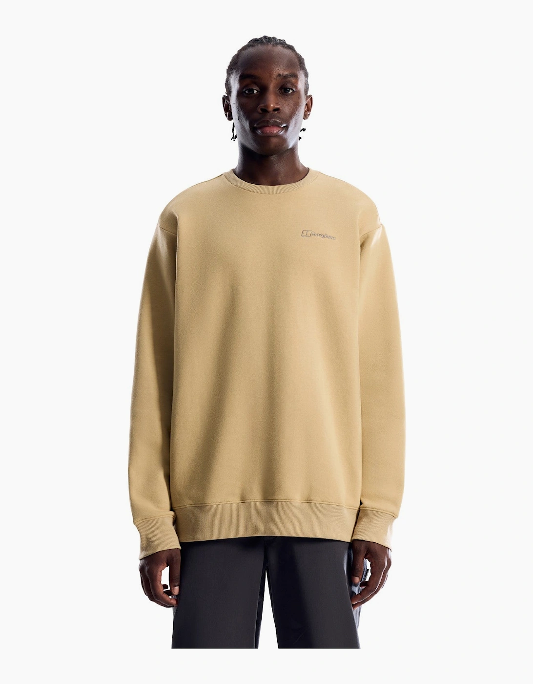 Essential Logo Sweater - Men's Brown - Image 3