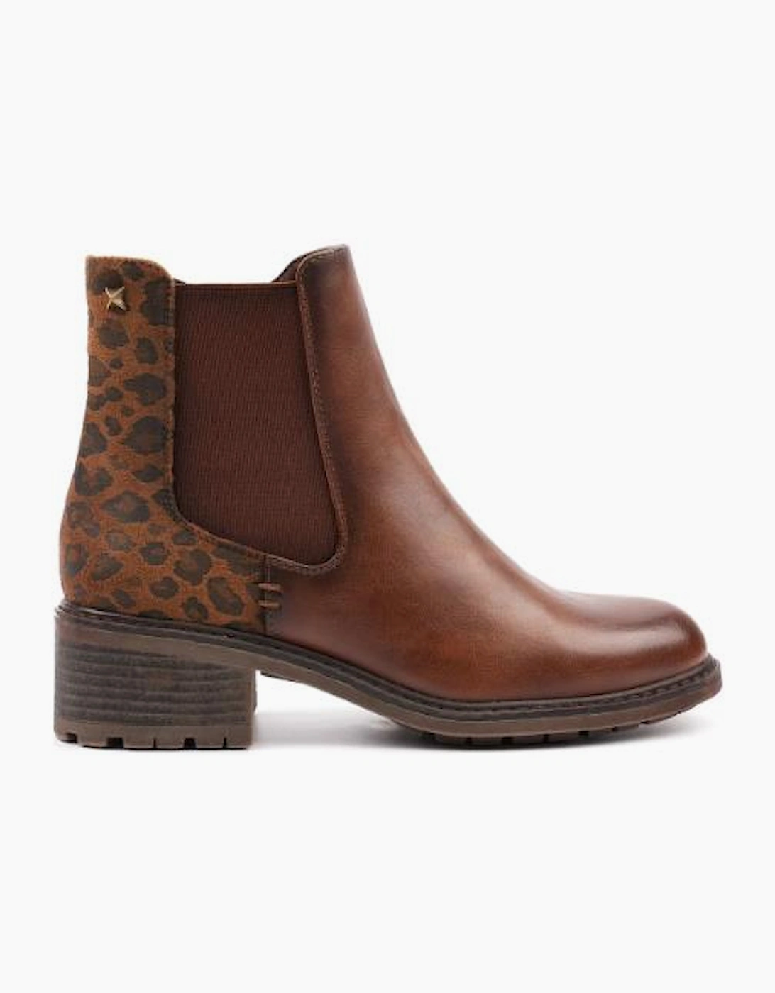 Lunar Simone GLZ003 tan ankle boot