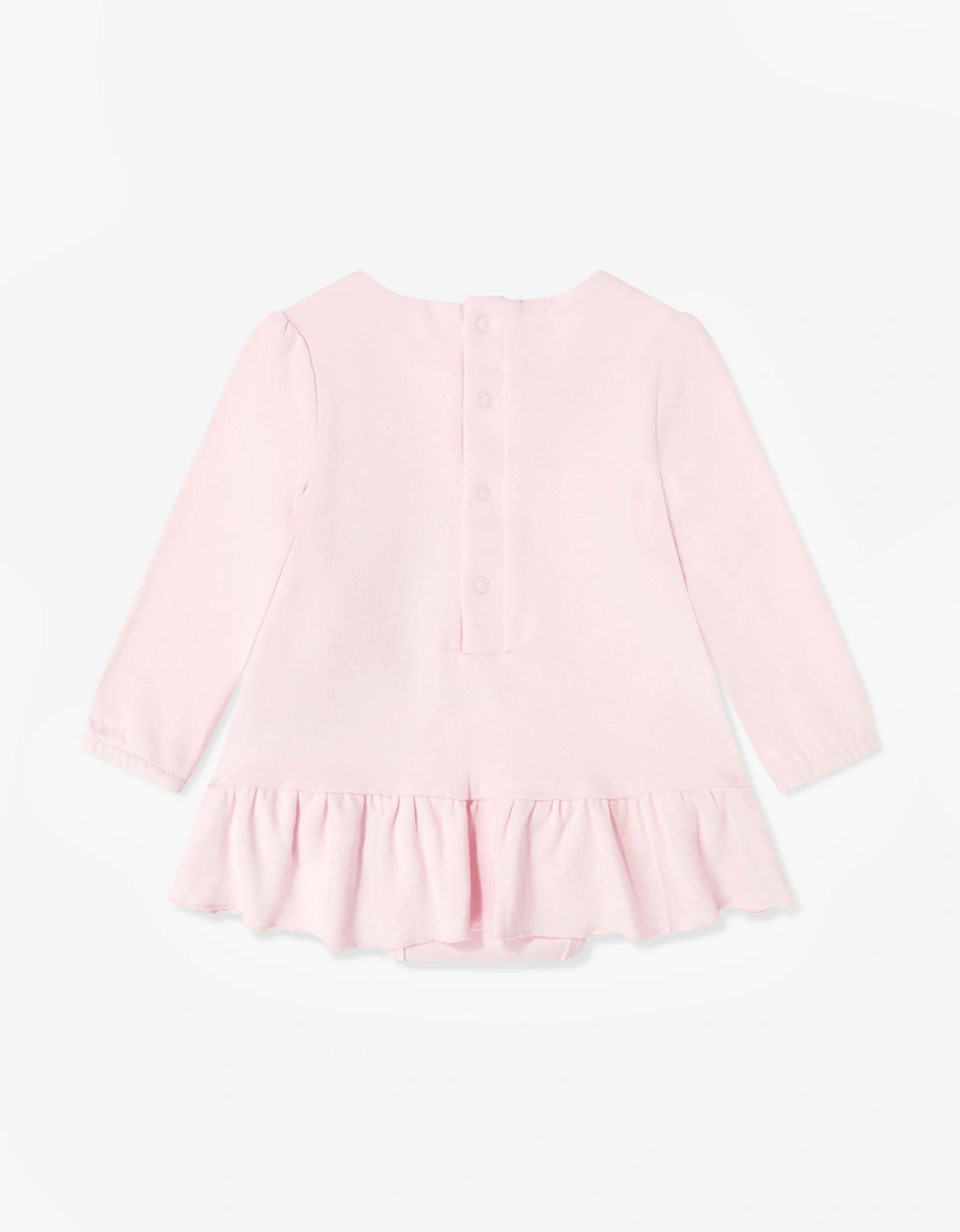 Guess Baby Girls Bag Print Dress in Pink