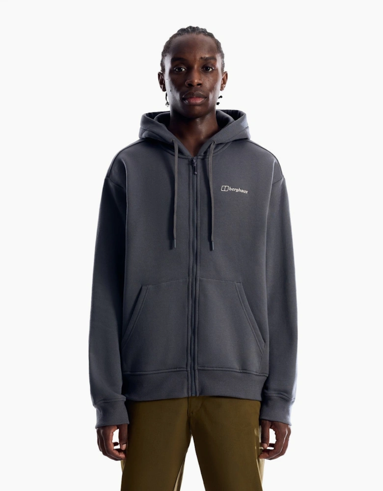 Berghaus Mens Essential Logo Full Zip Hoodie