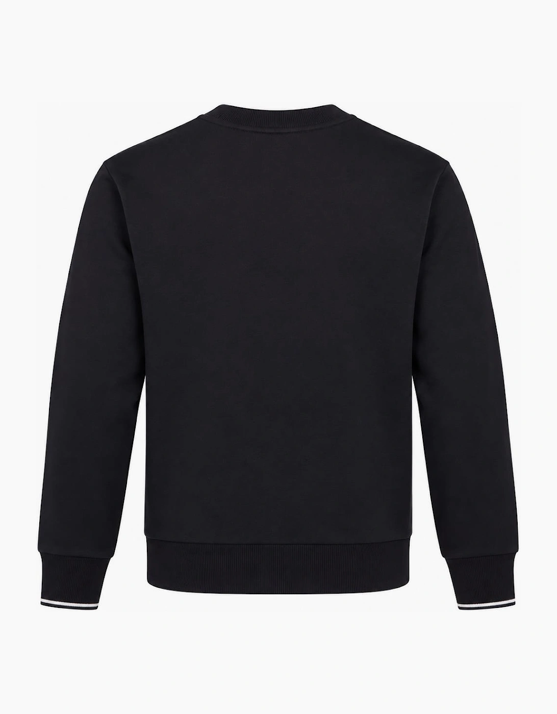 Fred Perry Crew Neck Sweatshirt Black