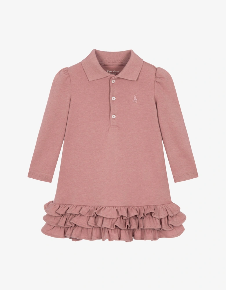 RALPH LAUREN BABY PINK DRESS/PANTS 78846503