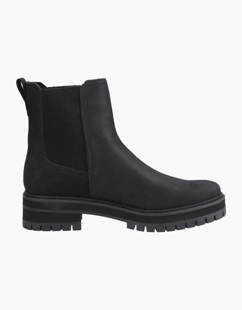 TOMS Bennet Leather Women's Black Boots