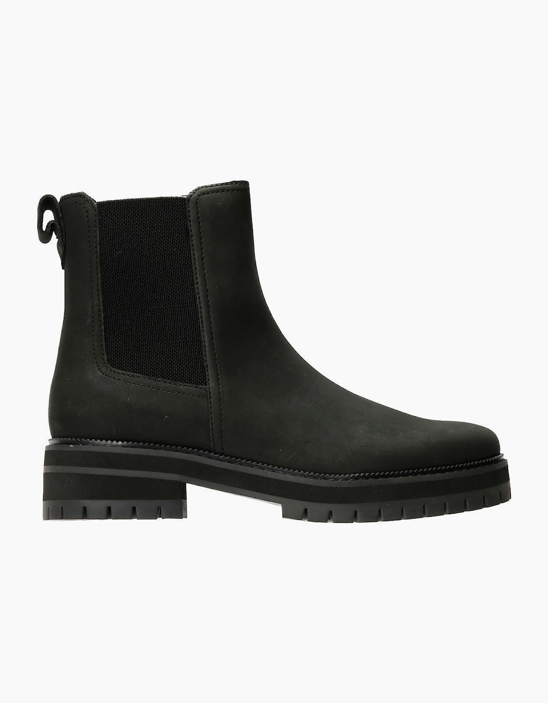 TOMS Bennet Leather Women's Black Boots