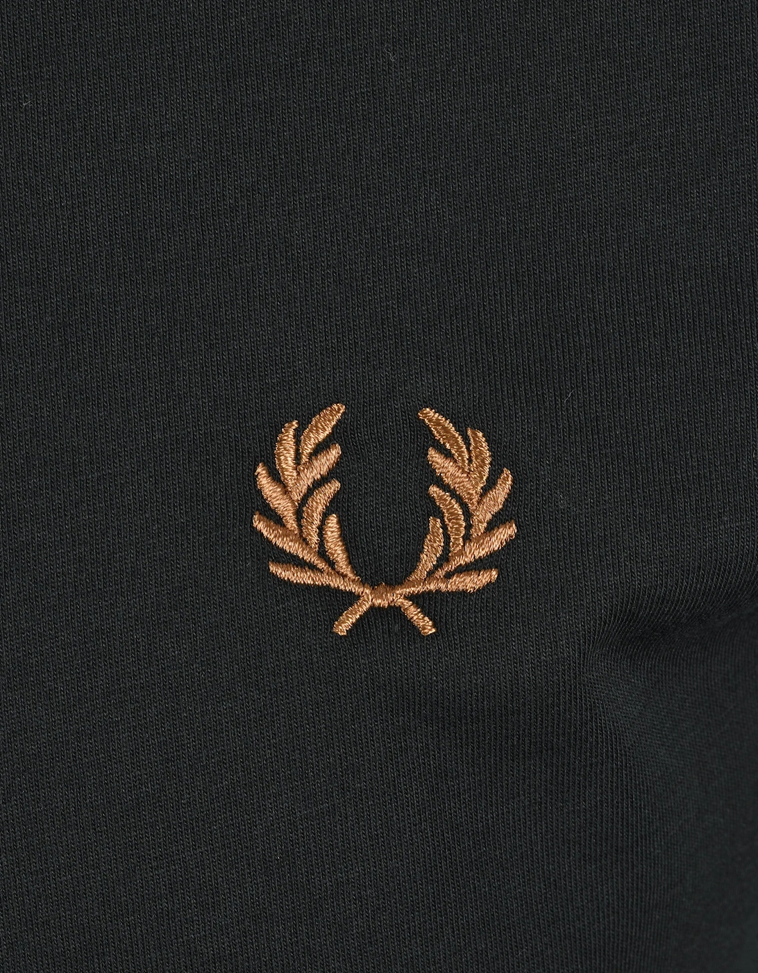FRED PERRY TWIN TIPPED T-SHIRT NIGHT GREEN/ DUSKY BLUE/ DARK