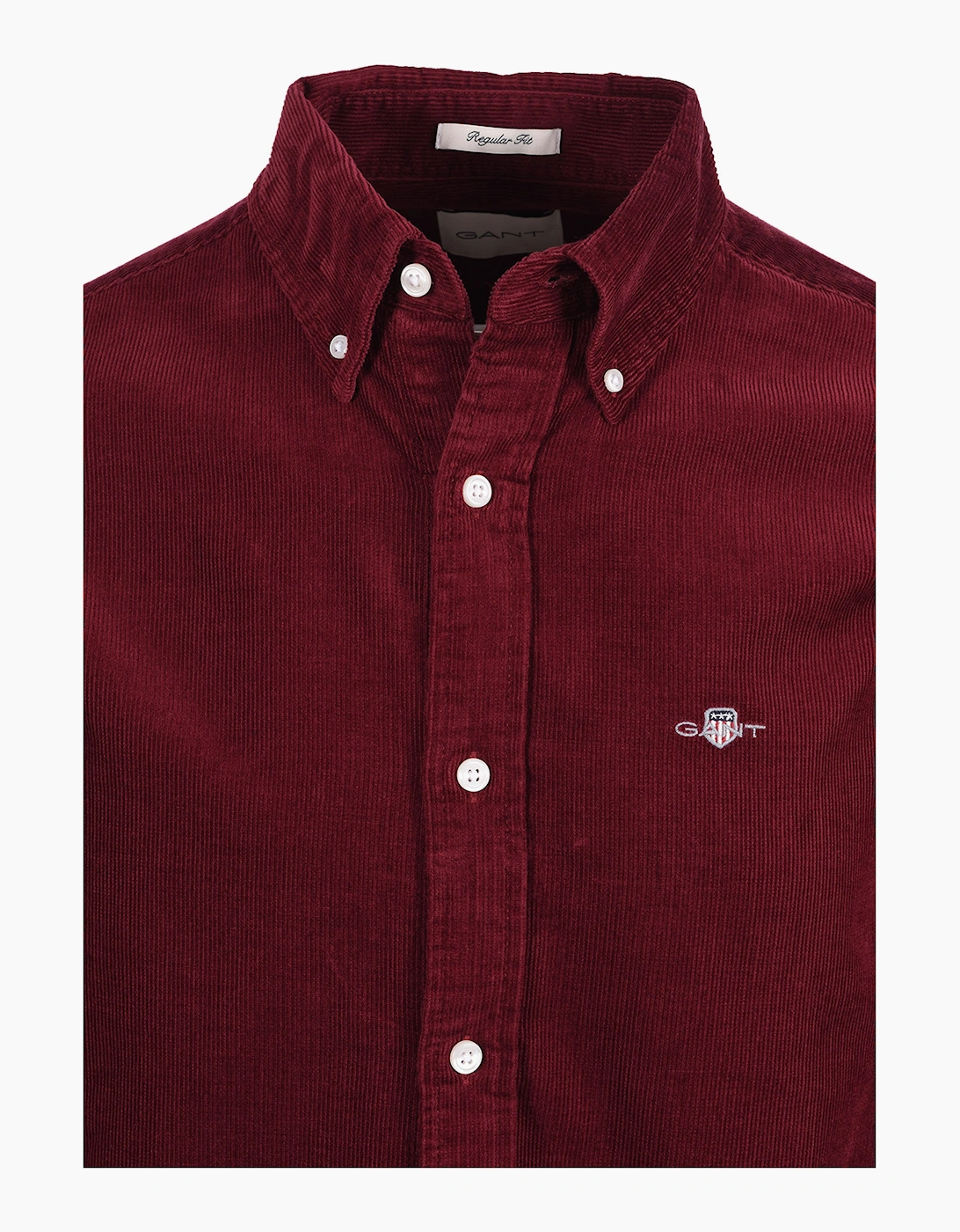 GANT REG CORDUROY SHIRT DEEP GRAPE WINE