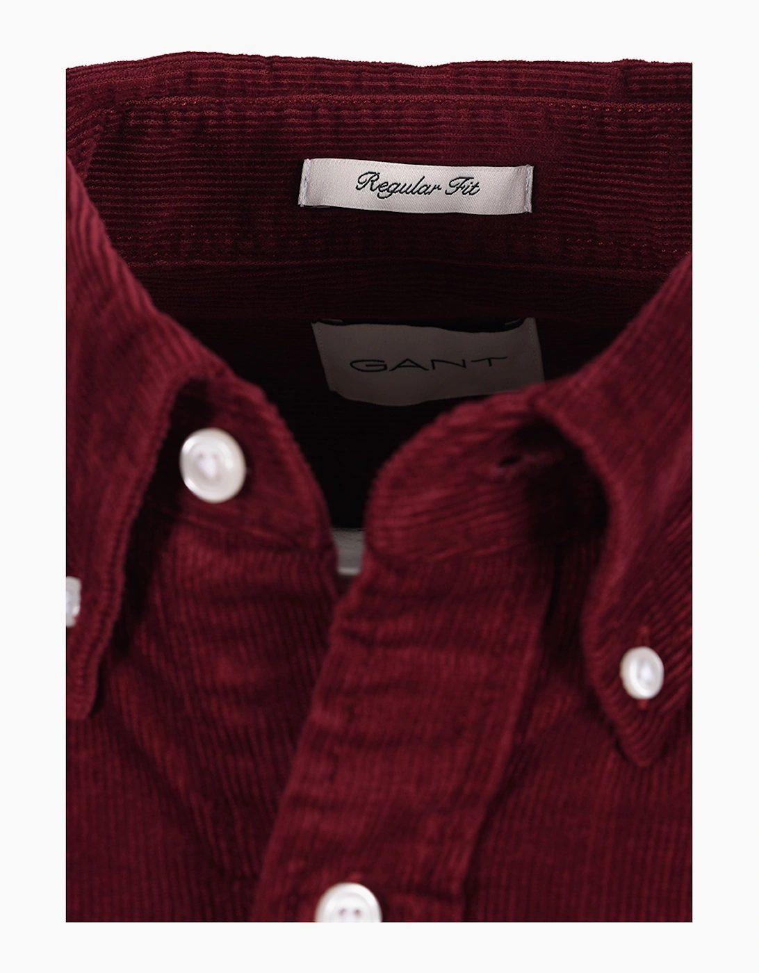 GANT REG CORDUROY SHIRT DEEP GRAPE WINE
