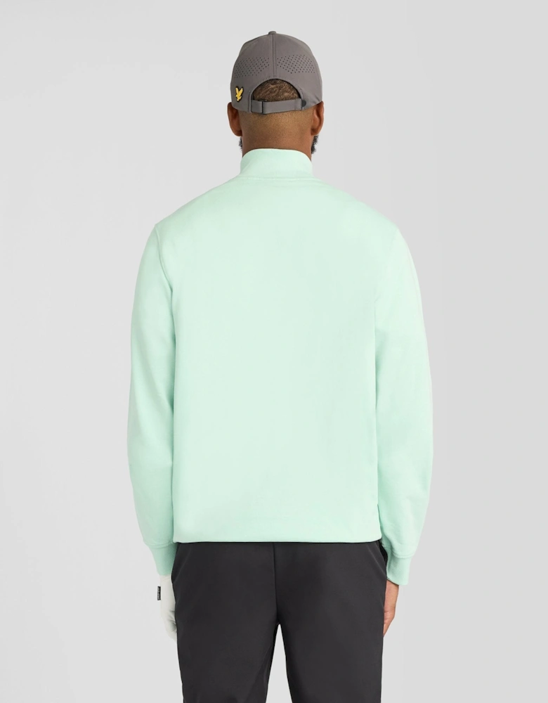 Green Eagle Cotton 1/4 Zip Midlayer