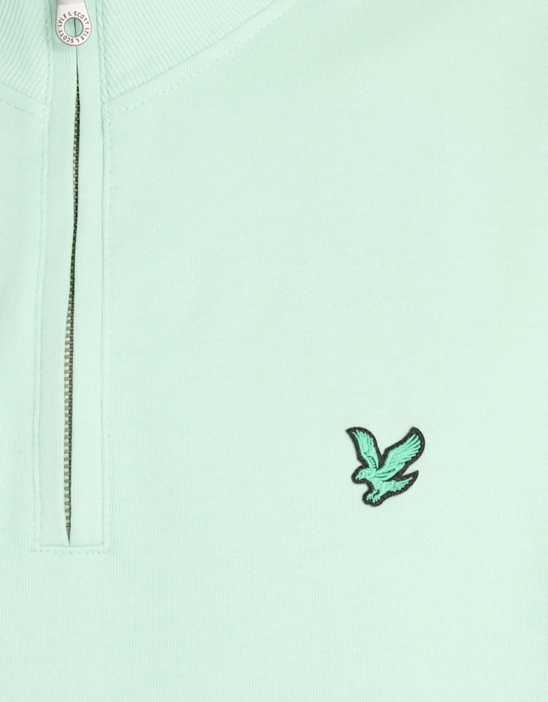 Green Eagle Cotton 1/4 Zip Midlayer