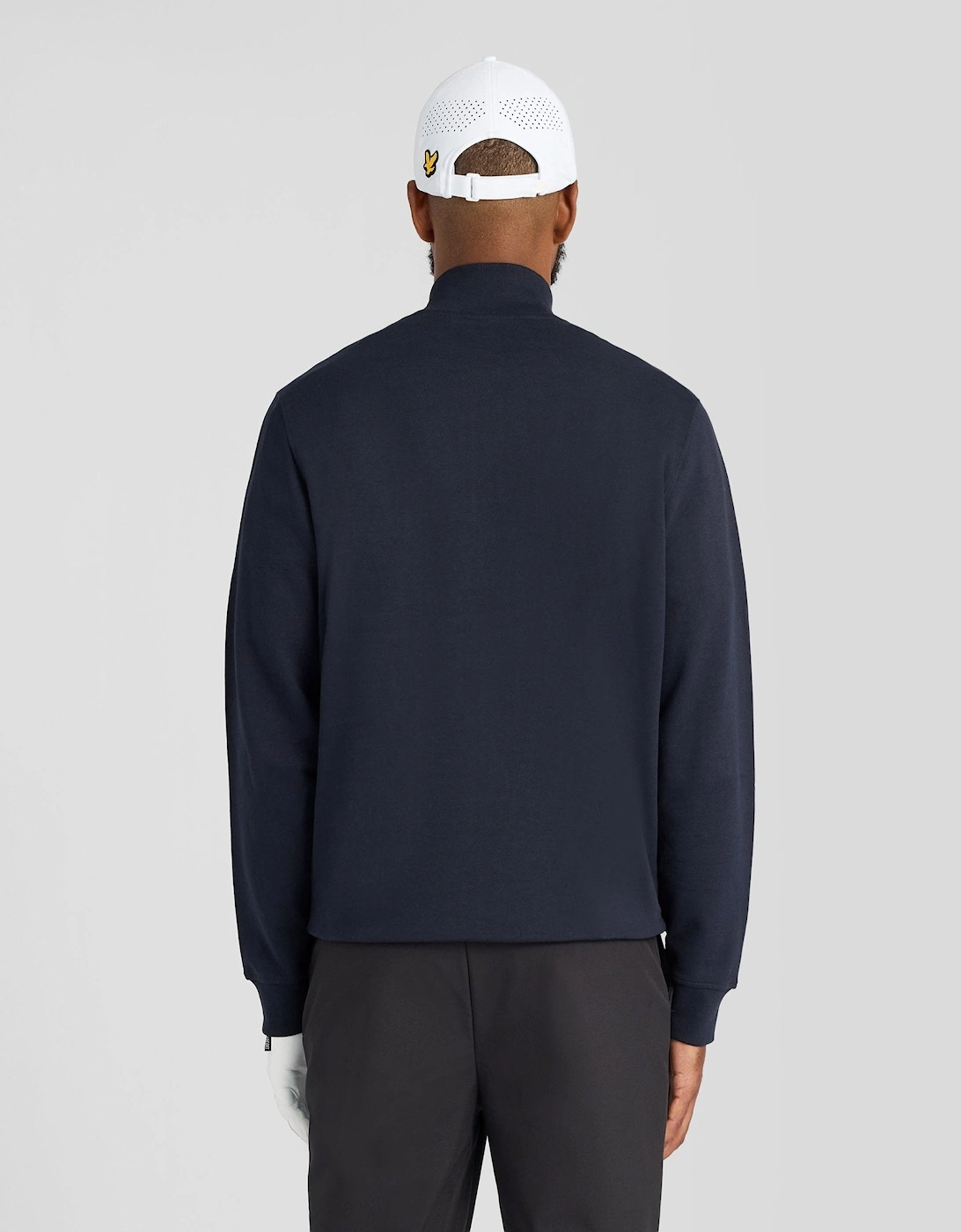 Green Eagle Cotton 1/4 Zip Midlayer