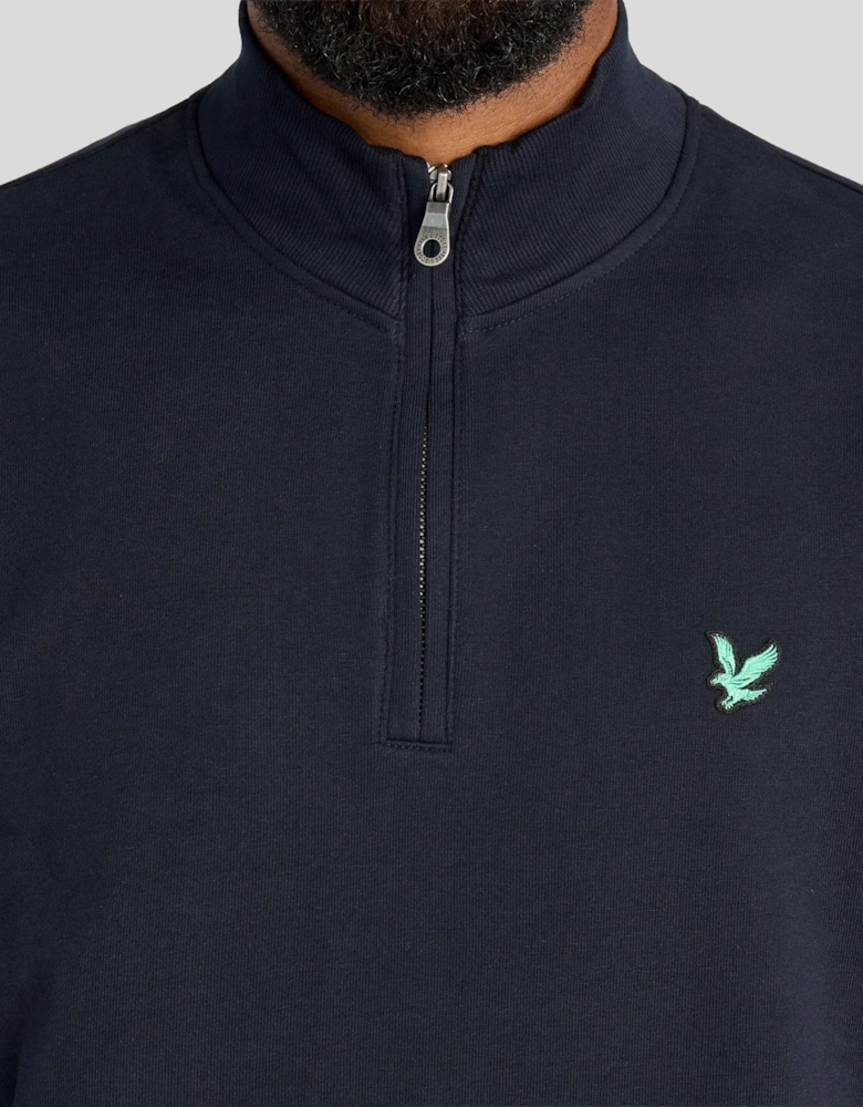 Green Eagle Cotton 1/4 Zip Midlayer