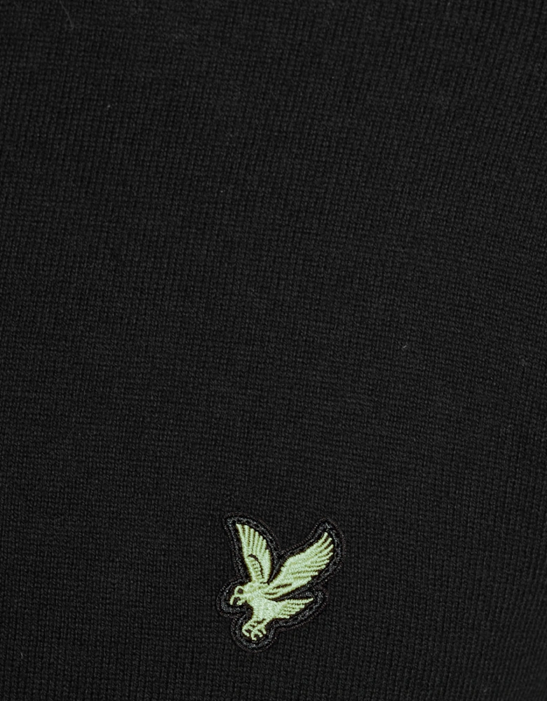 Green Eagle Cotton Blend 1/4 Zip Jumper