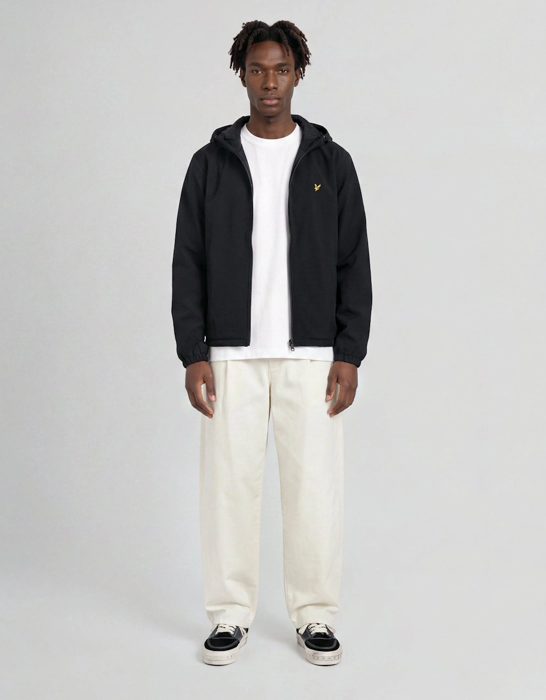 Padded Technical Windbreaker Jacket