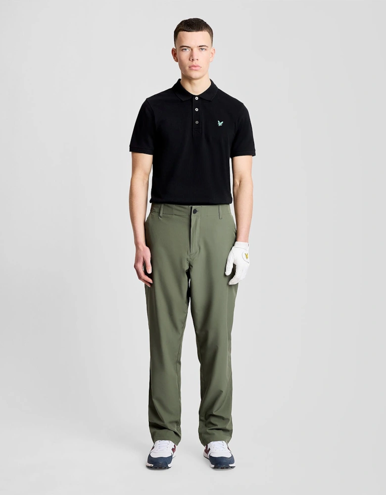 Green Eagle Cotton Polo Shirt