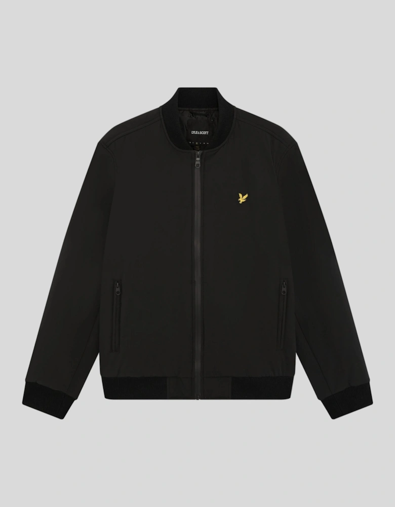 Nylon Padded Bomber Jacket