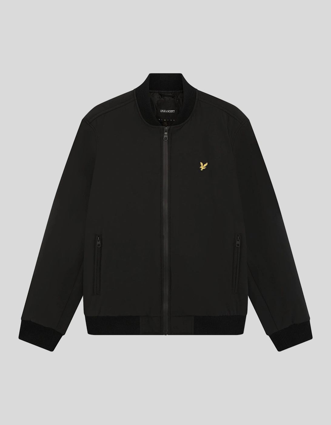 Nylon Padded Bomber Jacket