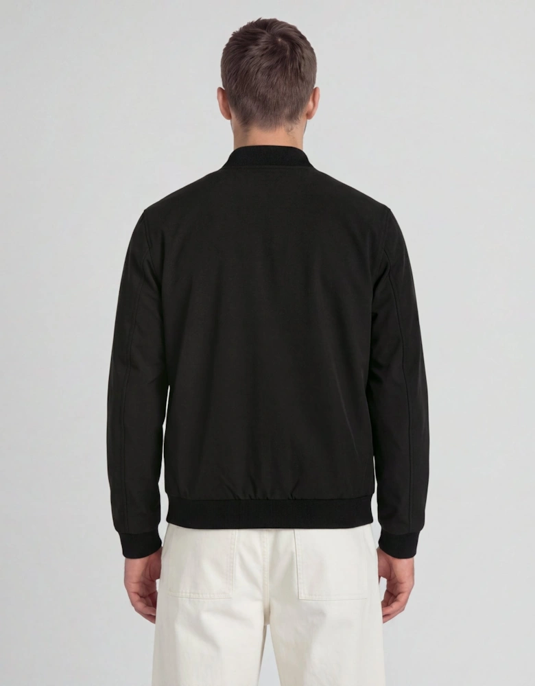 Nylon Padded Bomber Jacket