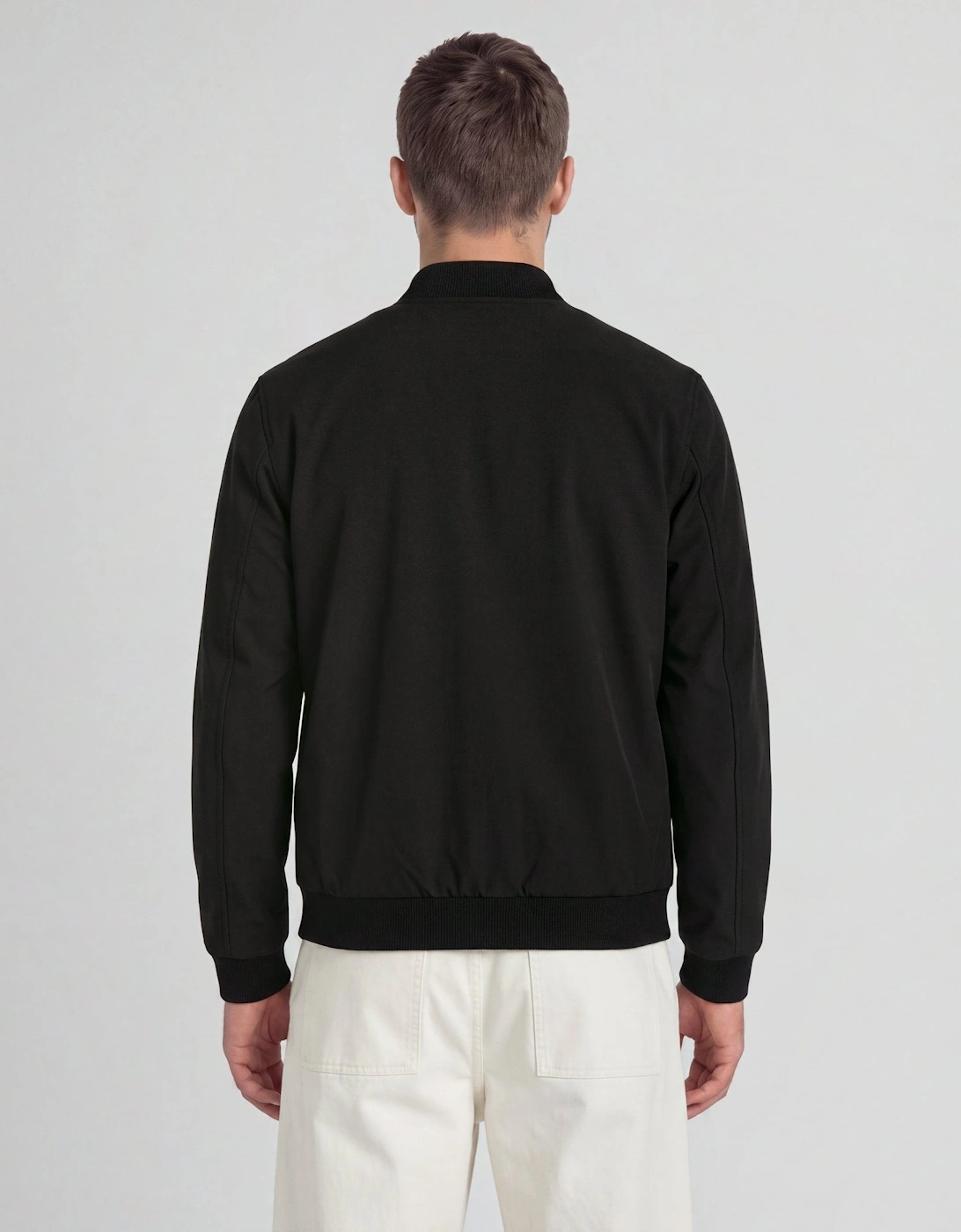 Nylon Padded Bomber Jacket