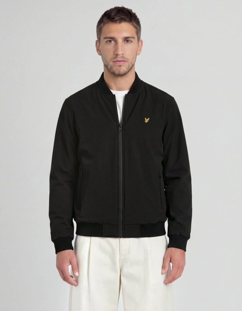 Nylon Padded Bomber Jacket
