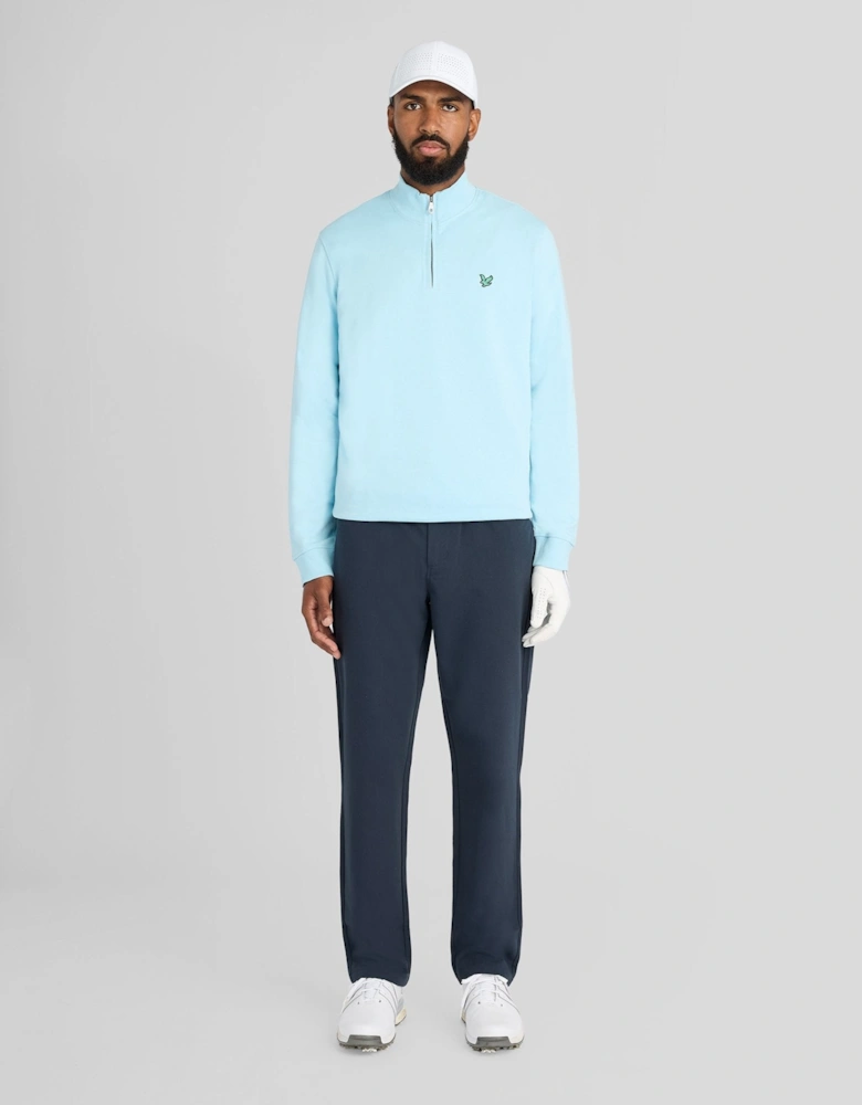 Green Eagle Cotton 1/4 Zip Midlayer
