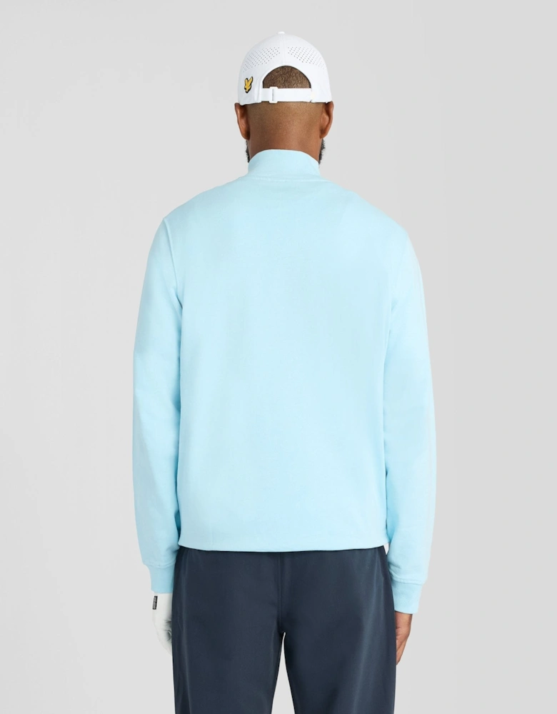 Green Eagle Cotton 1/4 Zip Midlayer