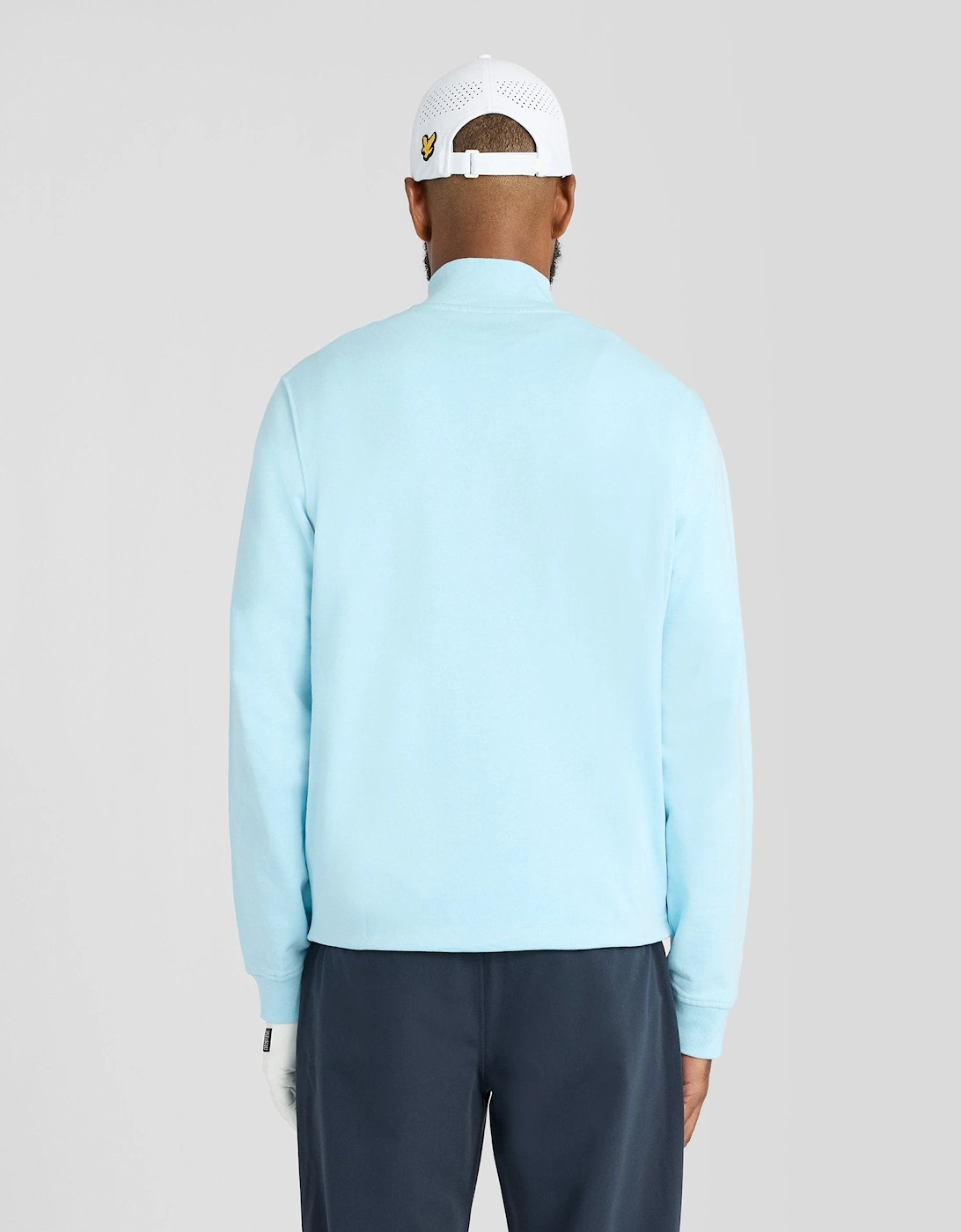 Green Eagle Cotton 1/4 Zip Midlayer