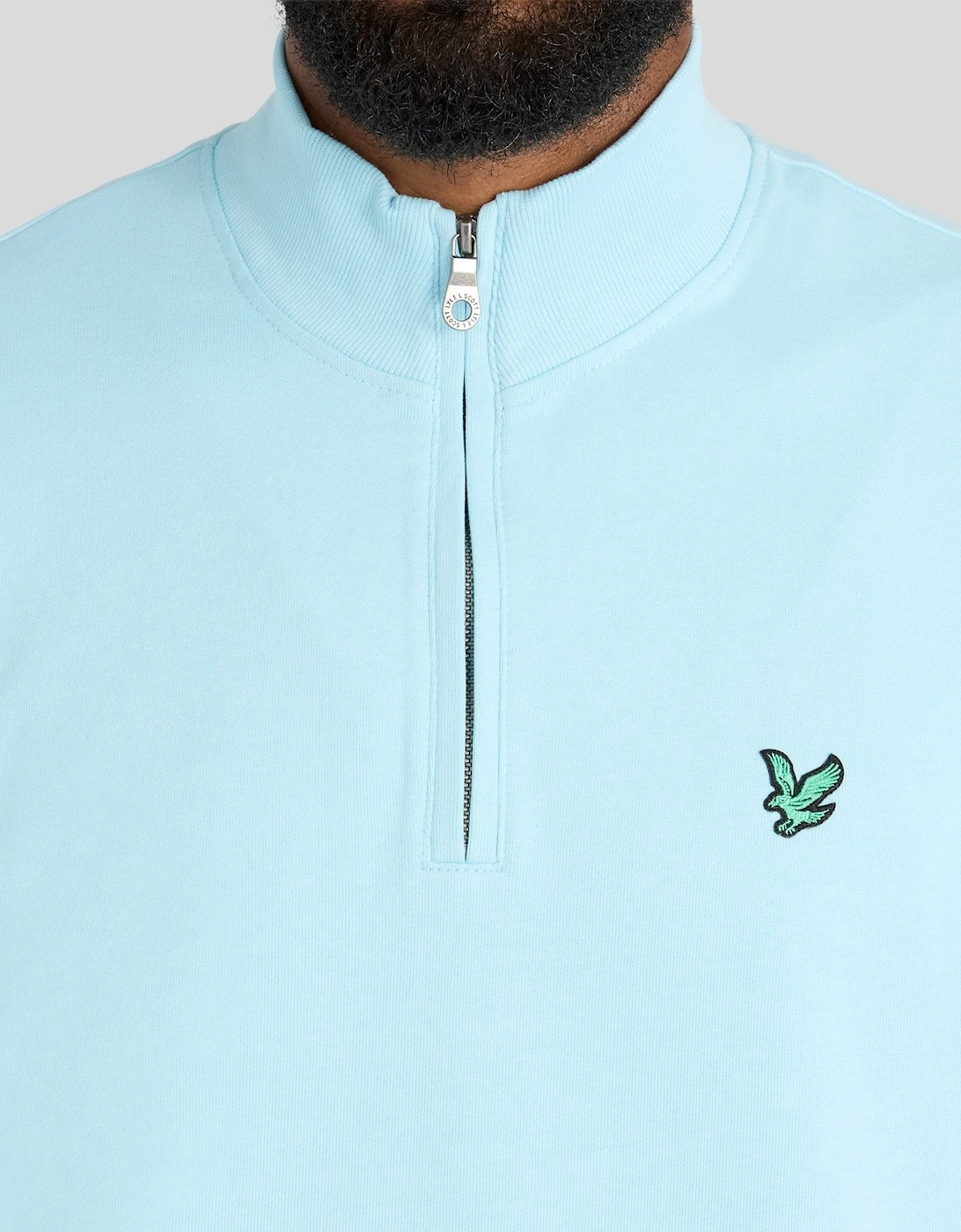 Green Eagle Cotton 1/4 Zip Midlayer