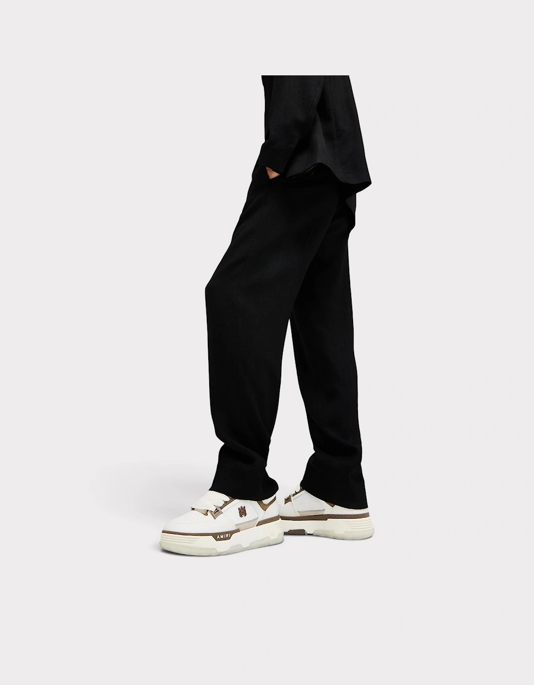 MA-1 Sneakers White Brown