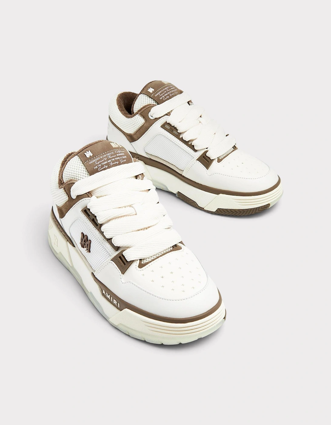 MA-1 Sneakers White Brown
