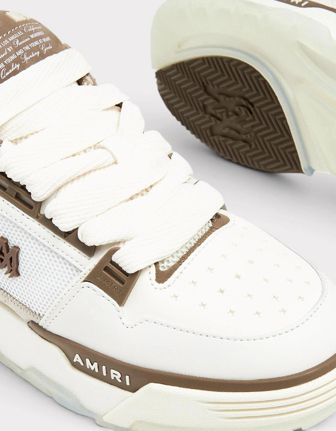 MA-1 Sneakers White Brown