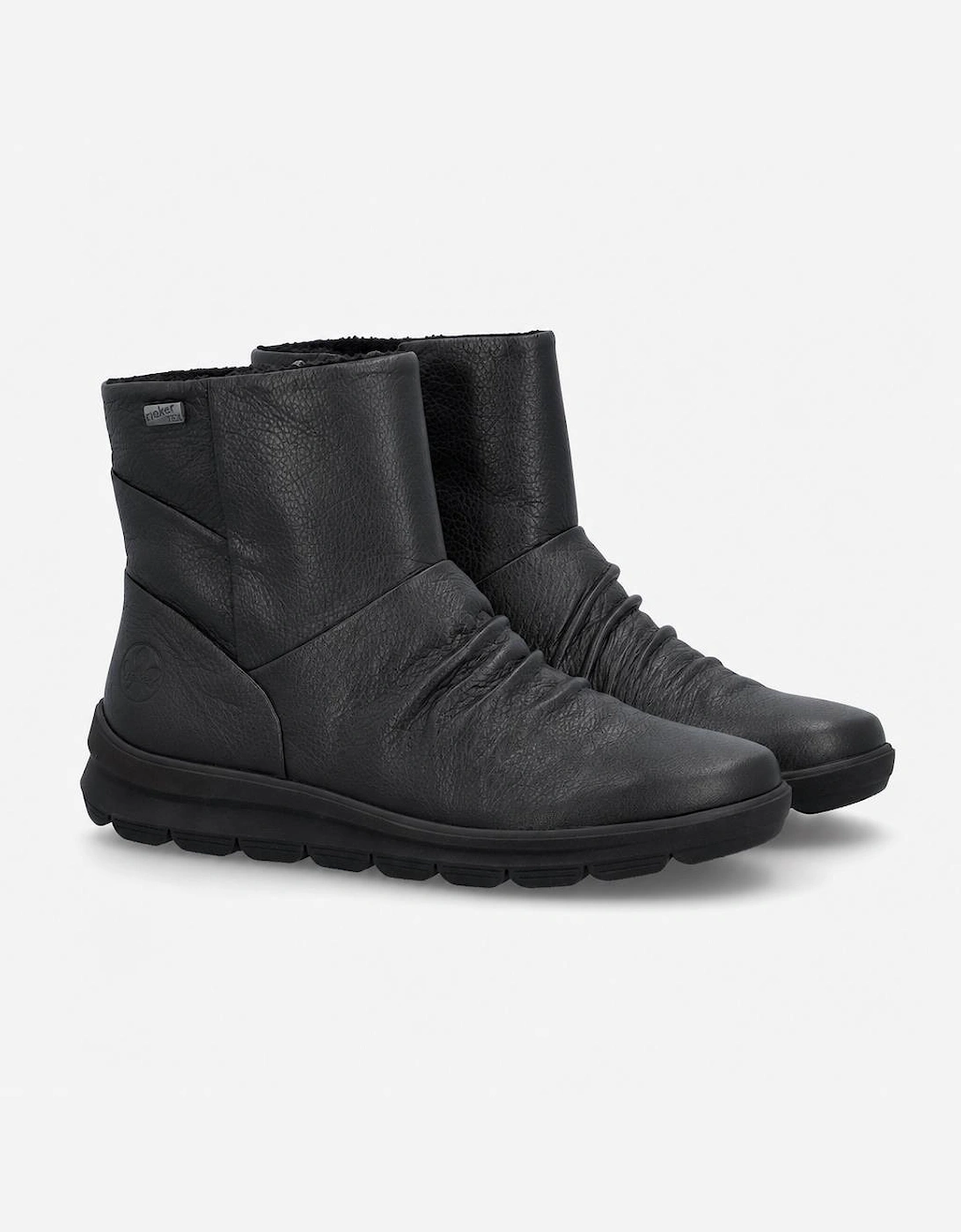 Rieker Z0066 Womens Ankle Boots Black