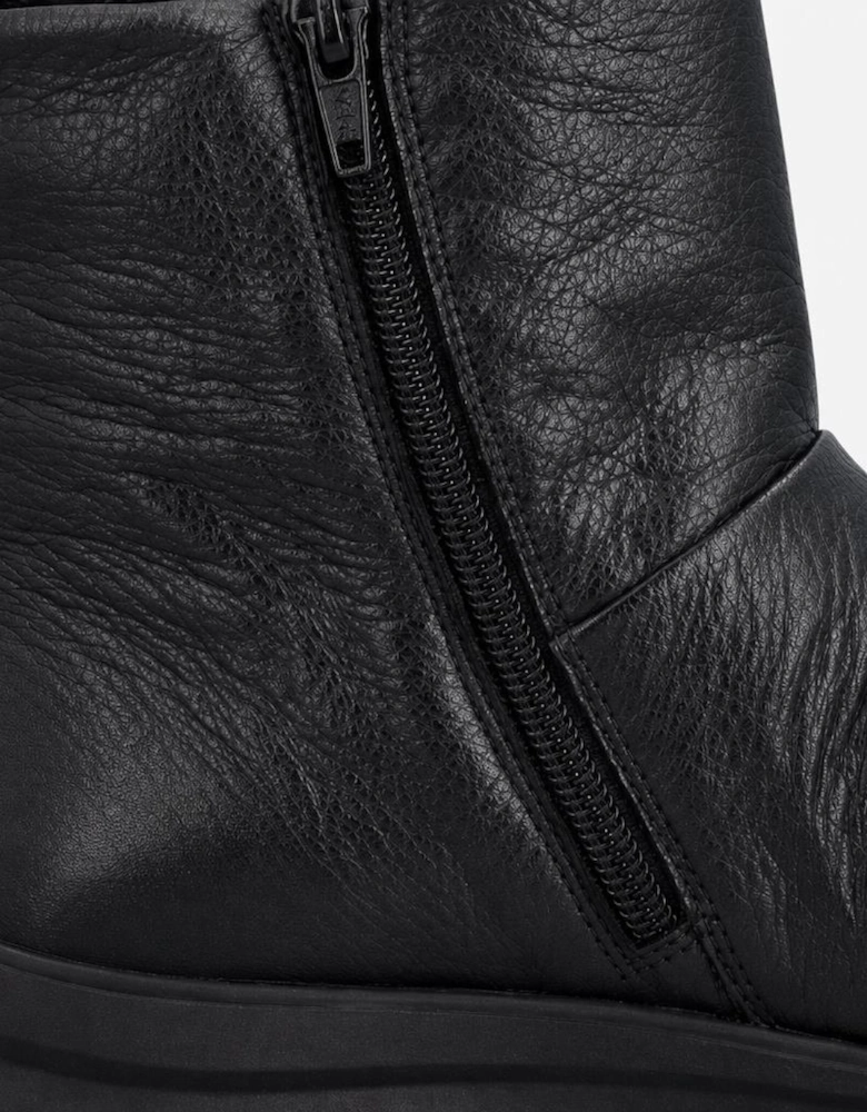 Rieker Z0066 Womens Ankle Boots Black