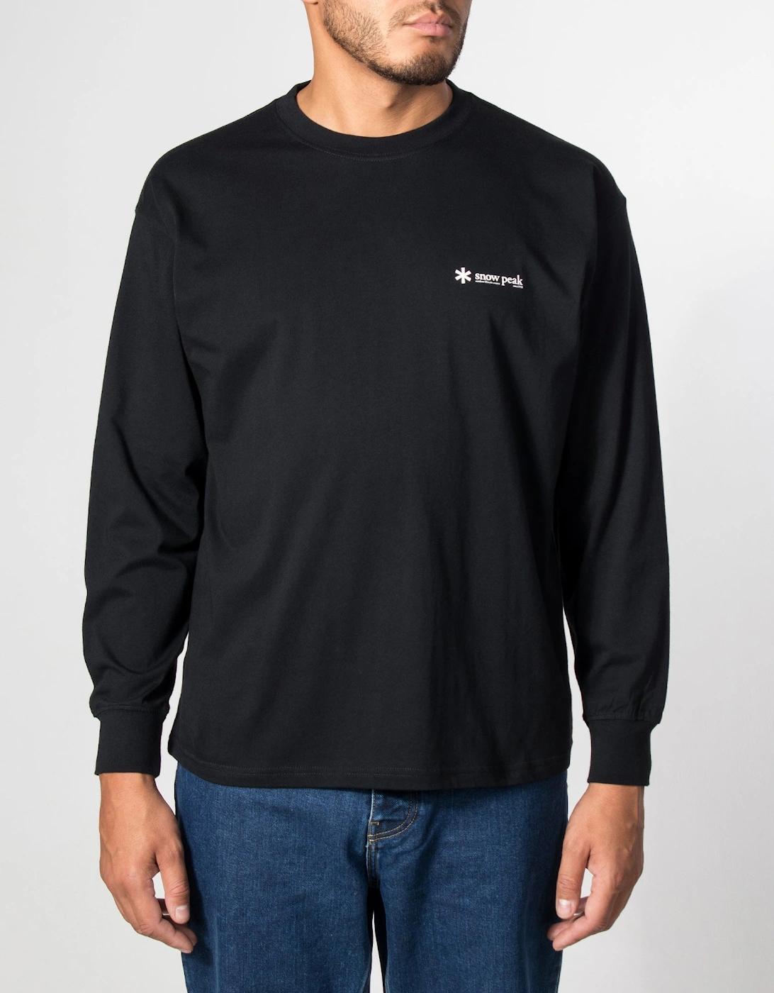 Relaxed Fit Long Sleeve Logo T-Shirt