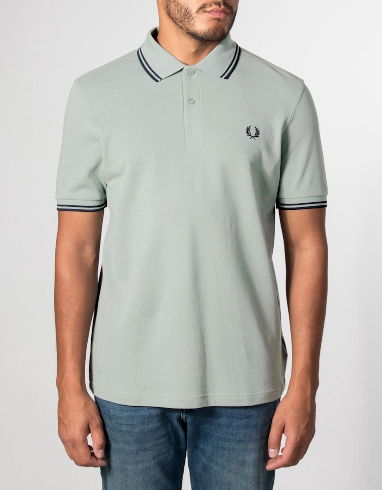 Regular Fit Twin Tipped Fred Perry Polo Shirt
