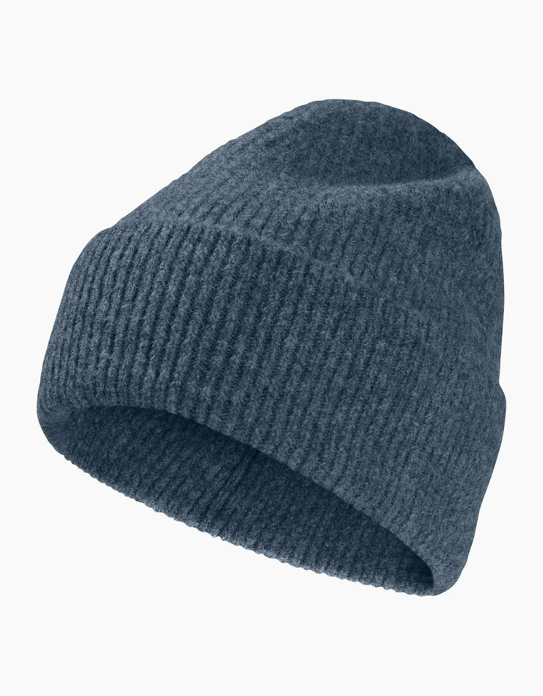 Jack Wolfskin Men's Jack Wolfskin Unisex Fuzzy Classic Knit Beanie - Navy