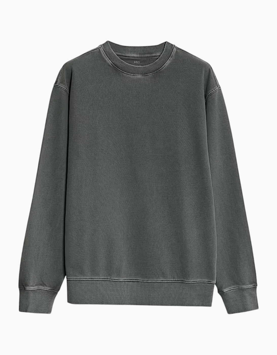 EX M&S Mens Sweatshirt Cotton Pullover Jumper