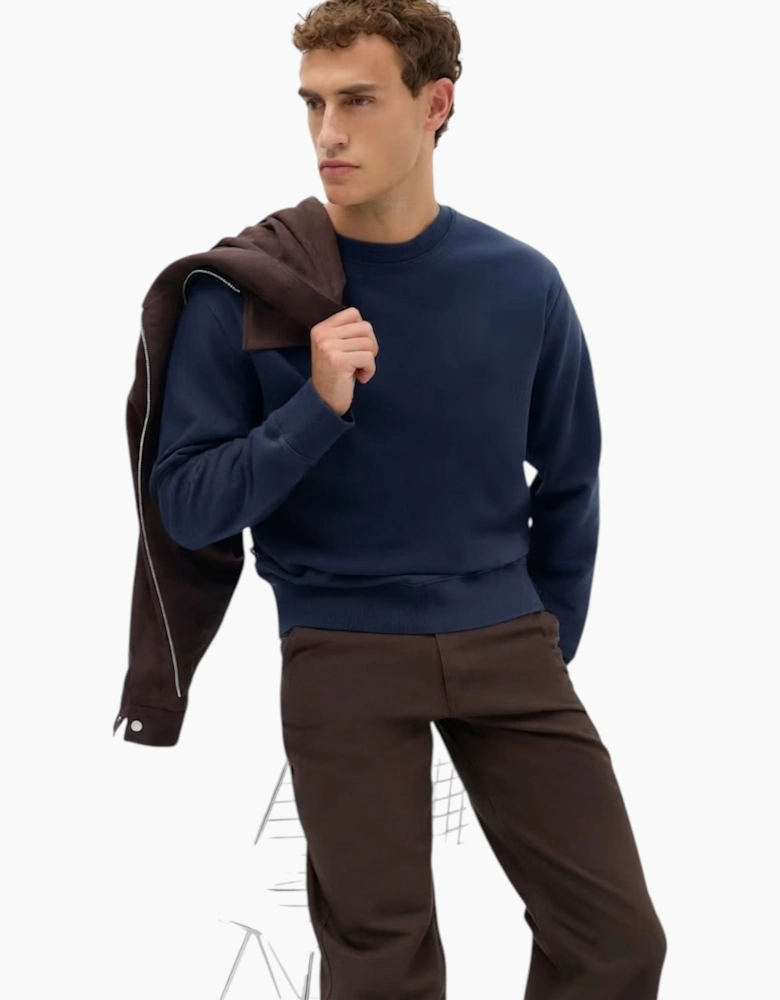 EX M&S Mens Sweatshirt Cotton Pullover Jumper