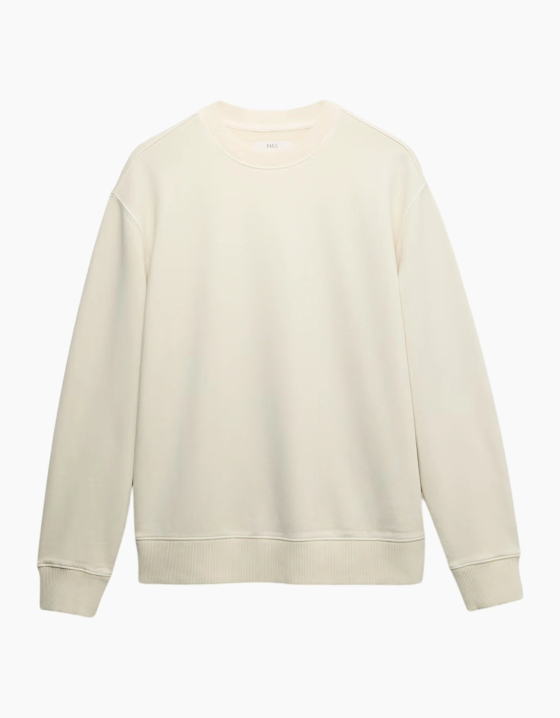 EX M&S Mens Sweatshirt Cotton Pullover Jumper