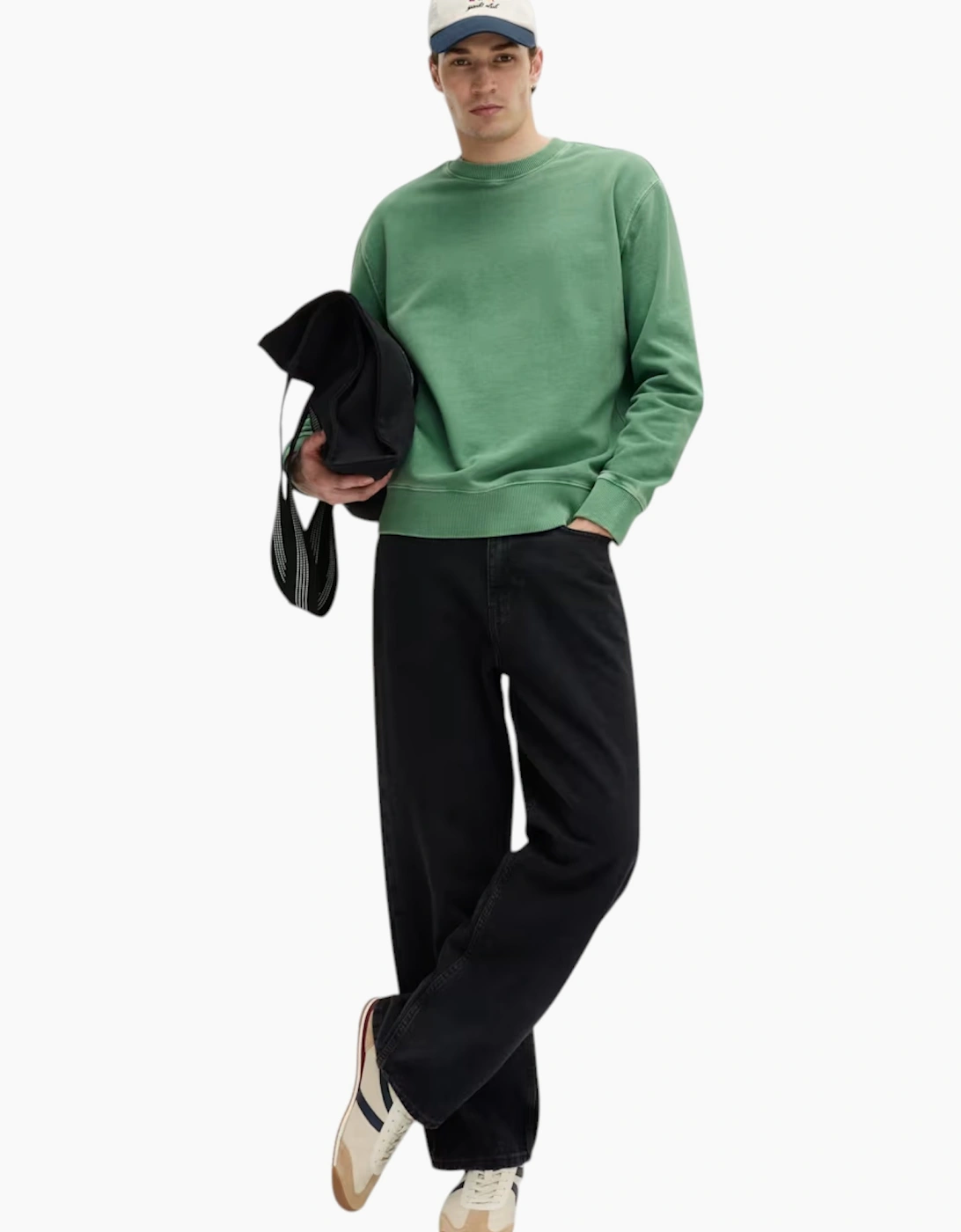 EX M&S Mens Sweatshirt Cotton Pullover Jumper