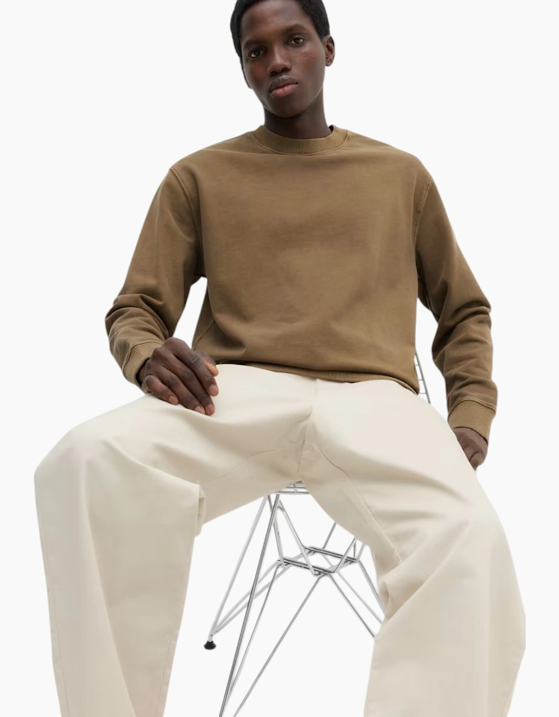 EX M&S Mens Sweatshirt Cotton Pullover Jumper